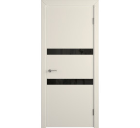 NIUTA | IVORY | BLACK GLOSS