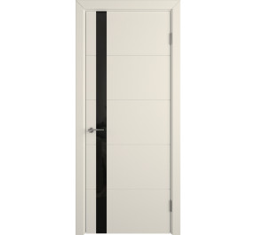 TRIVIA | IVORY | BLACK GLOSS